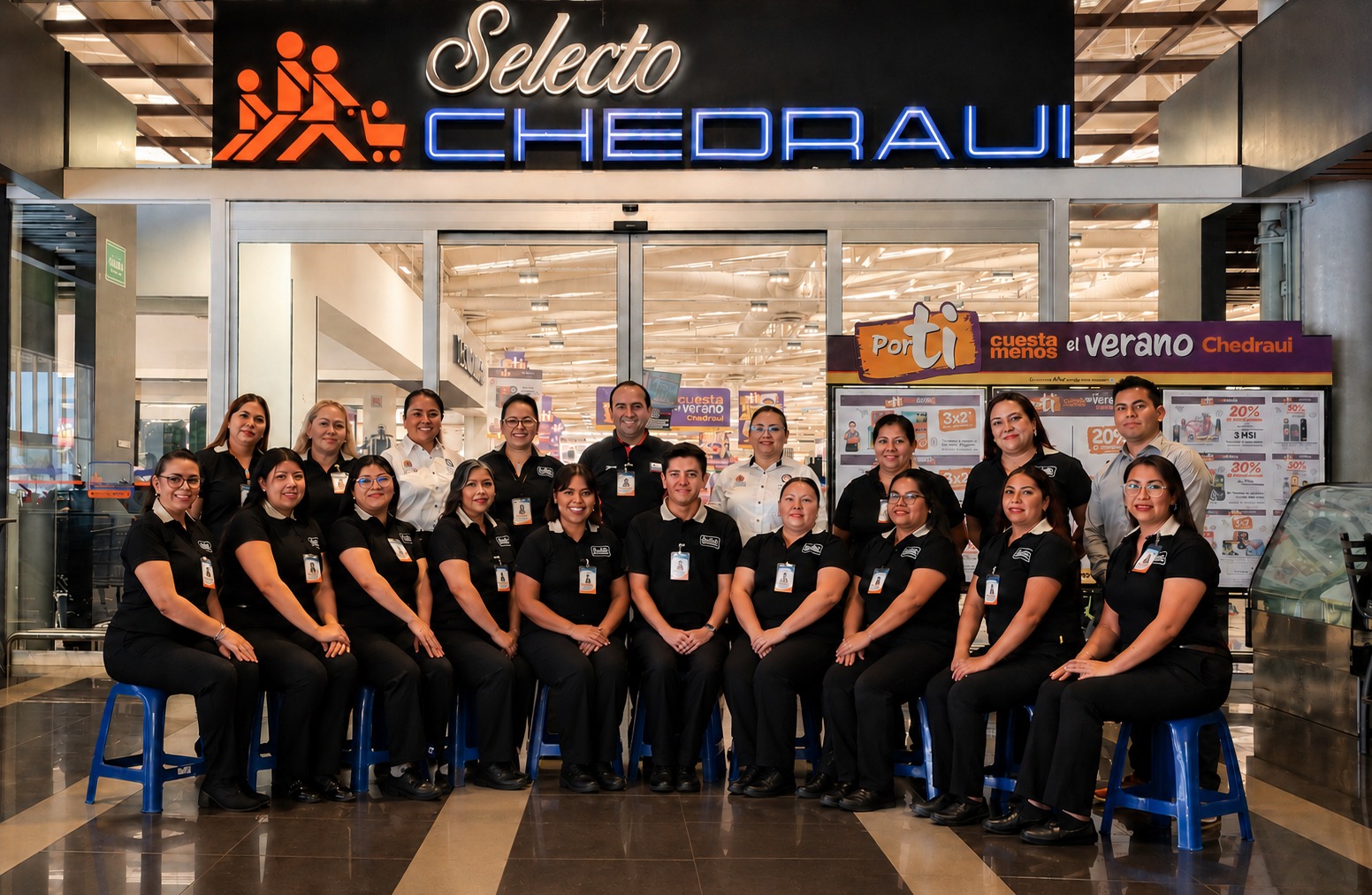 Equipo de la Sucursal Xalapa Ánimas