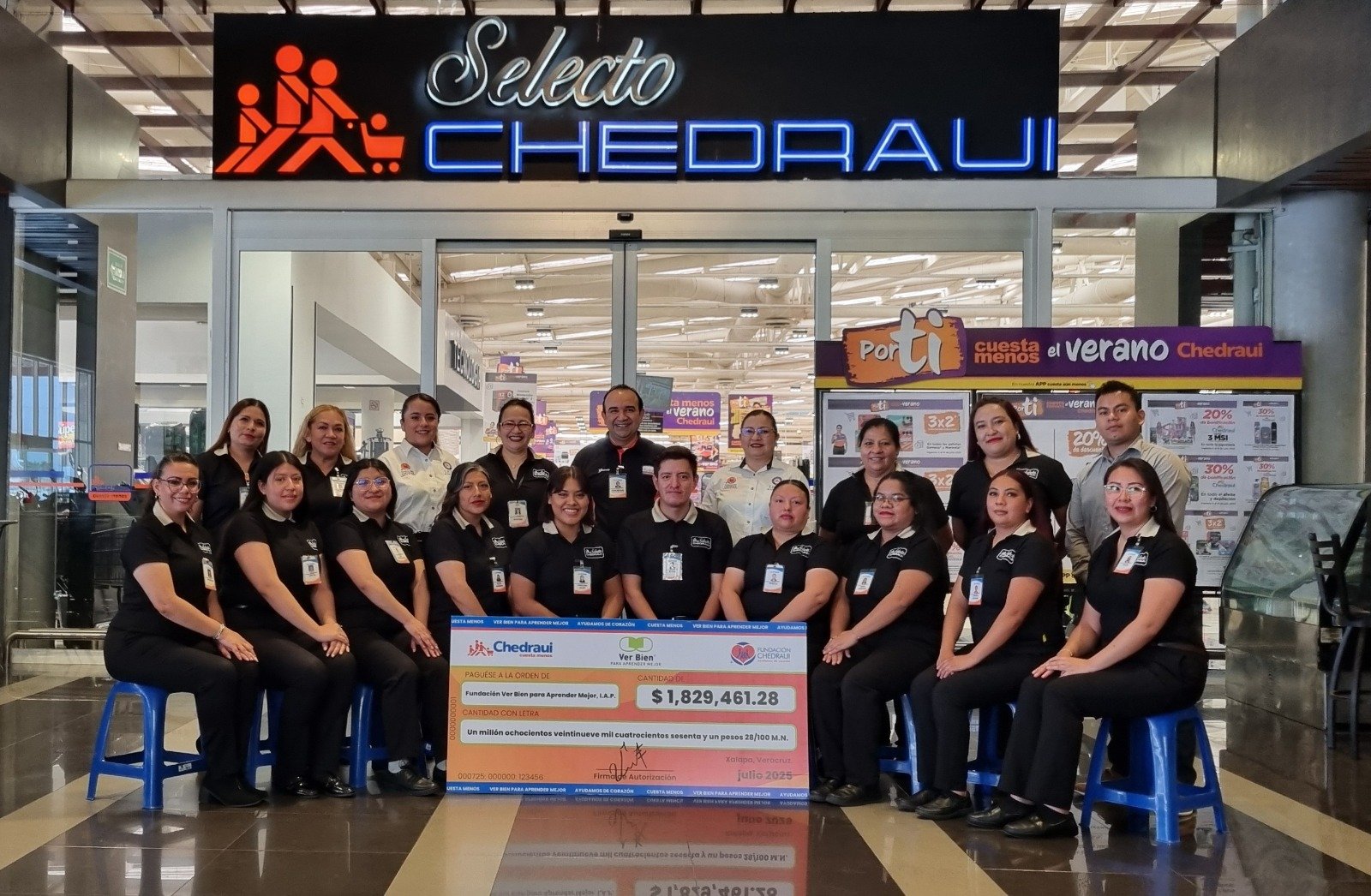 Equipo de la Sucursal Xalapa Ánimas